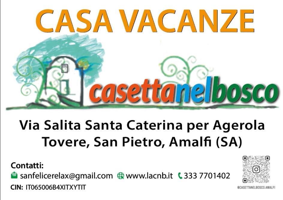 La Casetta Nel Bosco, Amalfi Exterior foto